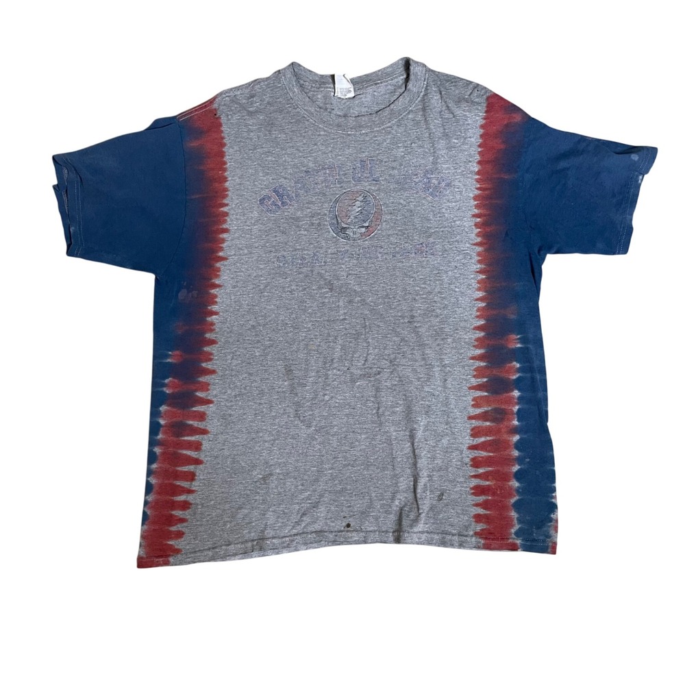 Grateful Dead Steal Your Face Tie Dye T-Shirt Anvil XL Rock Band Concert Tour